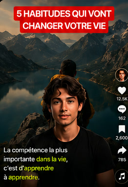 Votre vidéo finale : votre clone, titre viral et sous-titres propres